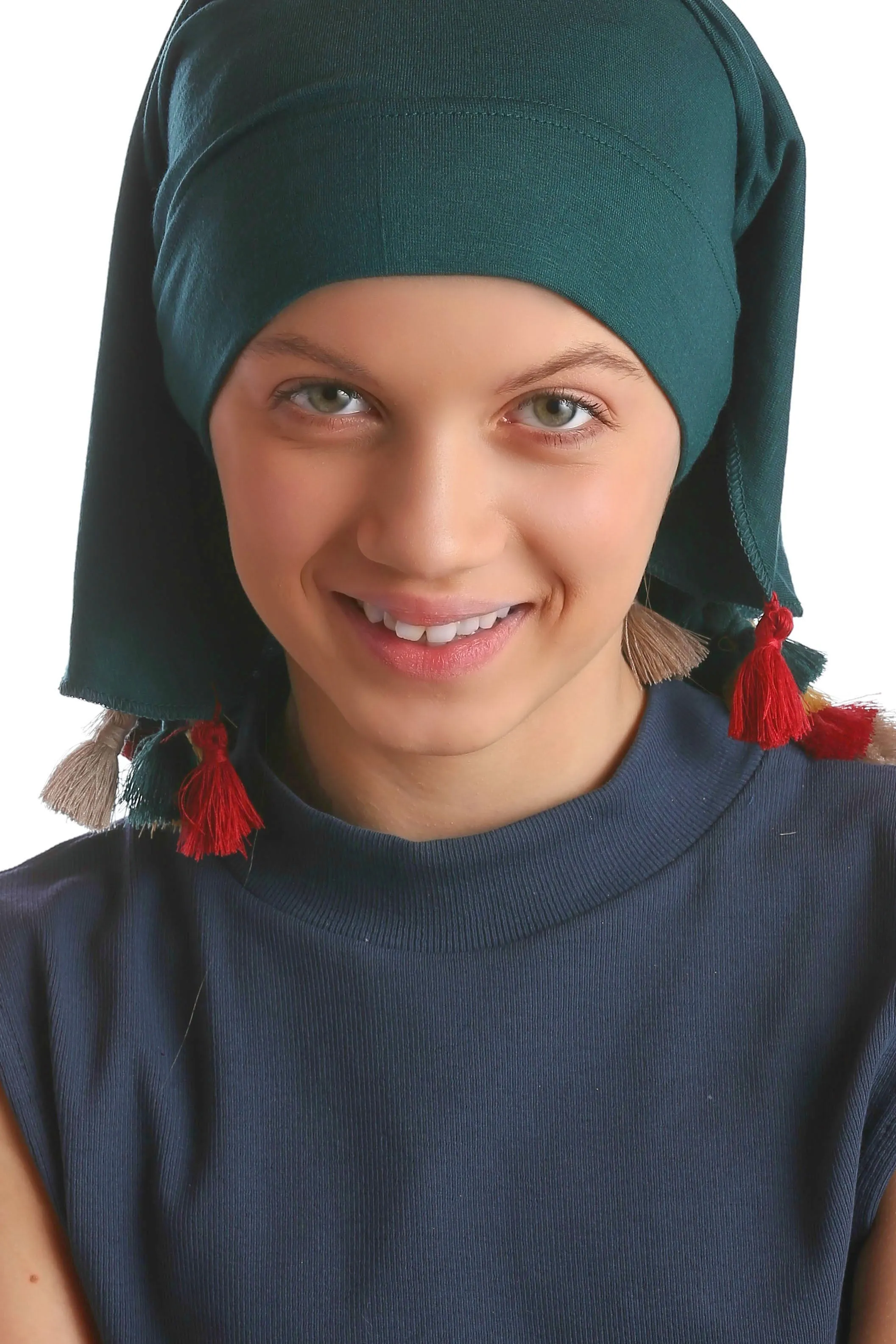 No Tie Bandana for Youth with Tassels