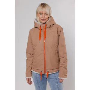 Rino & Pelle Aviva Reversible Jacket With Hood
