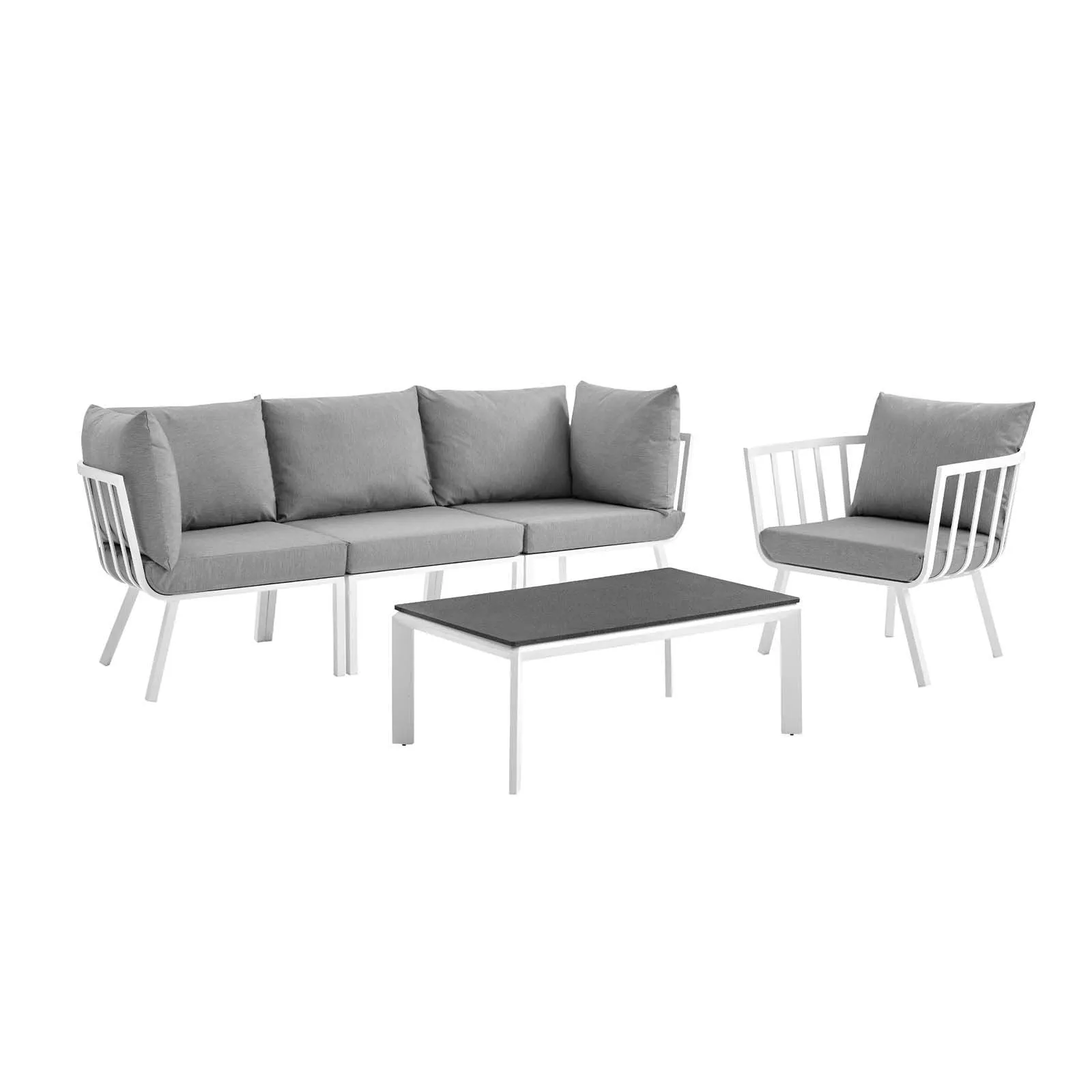 Riverside Outdoor Patio Aluminum Set