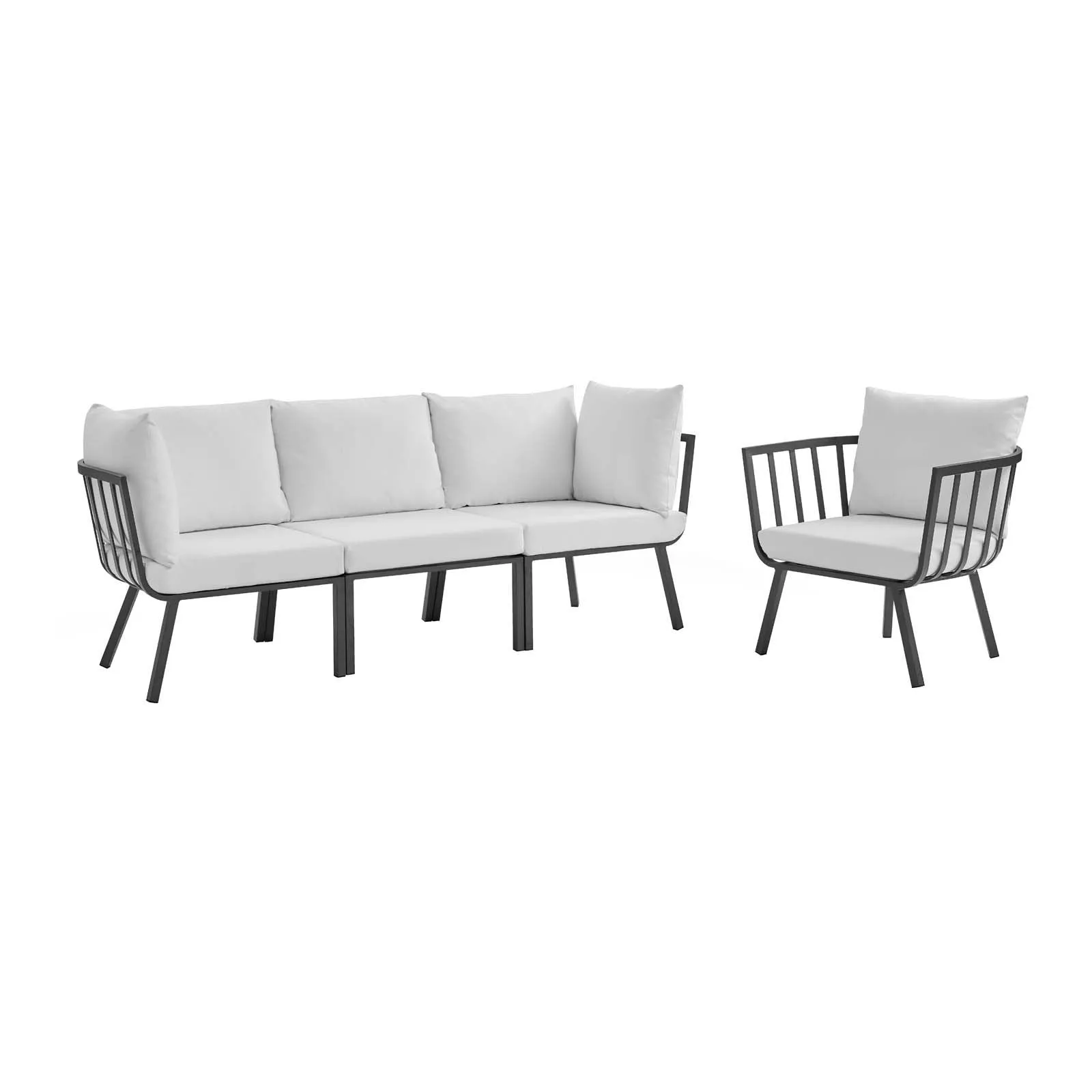 Riverside Outdoor Patio Aluminum Set