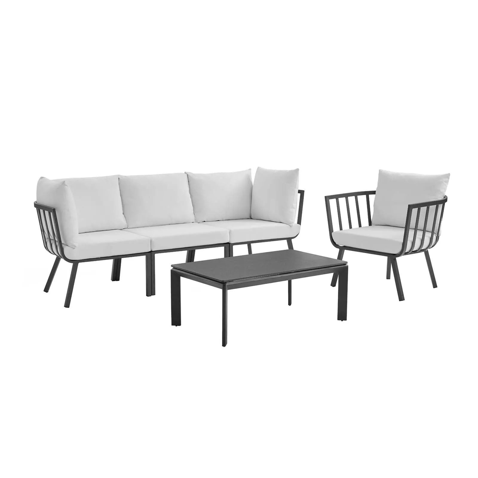 Riverside Outdoor Patio Aluminum Set