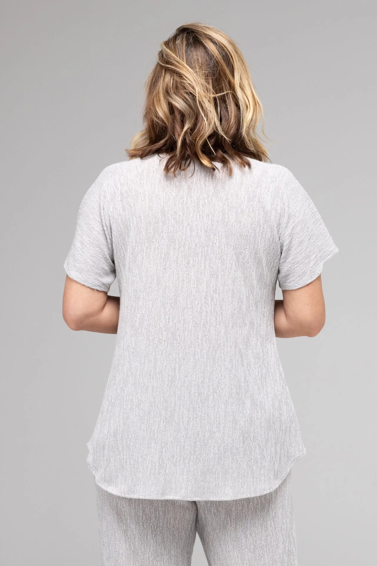 Silver Haven Poly/Rayon Knit Longer Sleeve Top