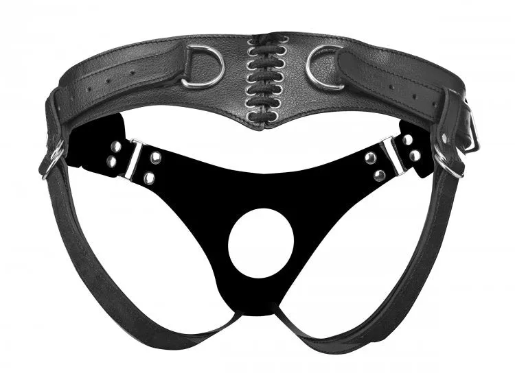 Strap U Bodice Corset Style Strap On Harness