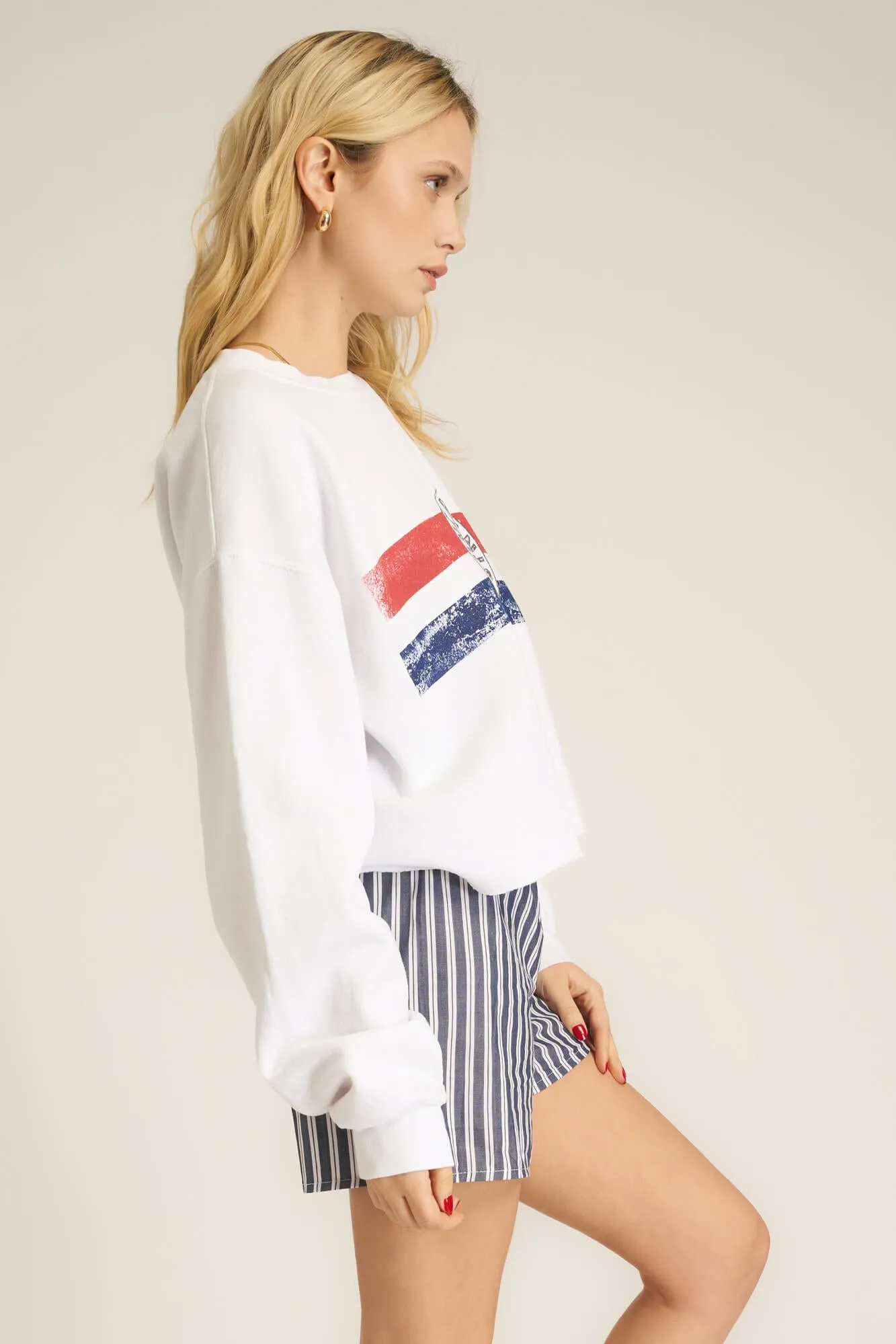Sunday Tennis Sweatshirt - White