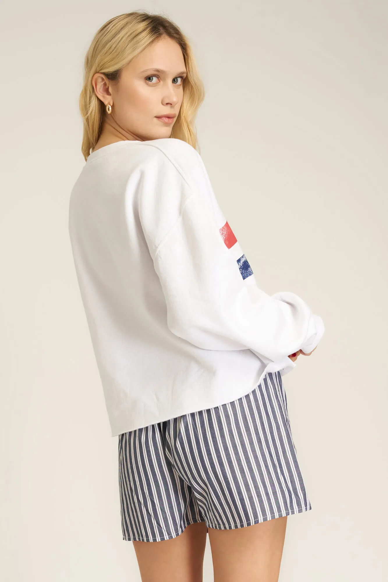 Sunday Tennis Sweatshirt - White