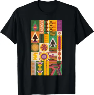 Tribal Art Ethnic Patterns Geometric T-Shirt