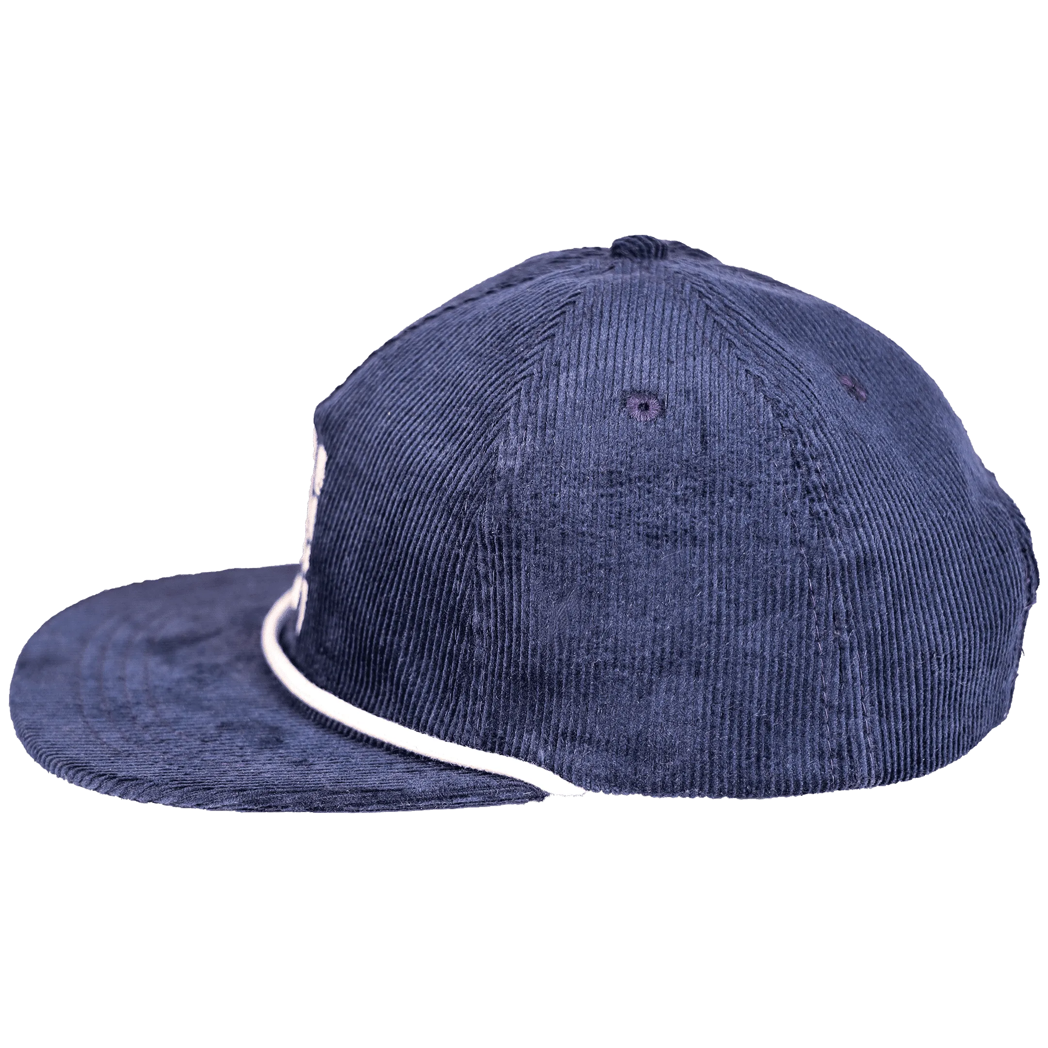 Trillium Hemp Corduroy Strapback | Blue