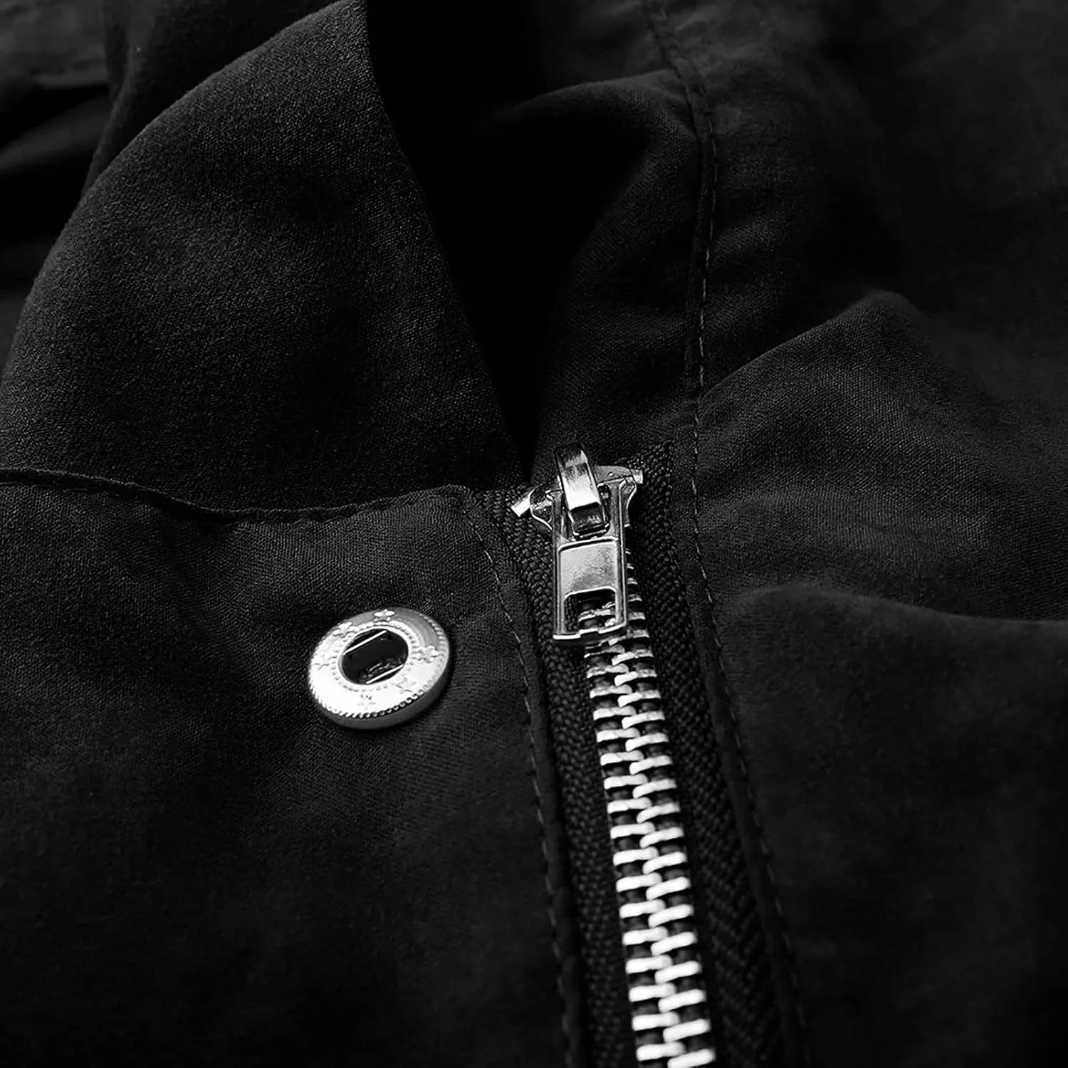 Womens Faux Leather Jacket 2024 Fashion Fall Clothes Zip Up Cropped Jackets Lightweight Motorcycle Biker Coats