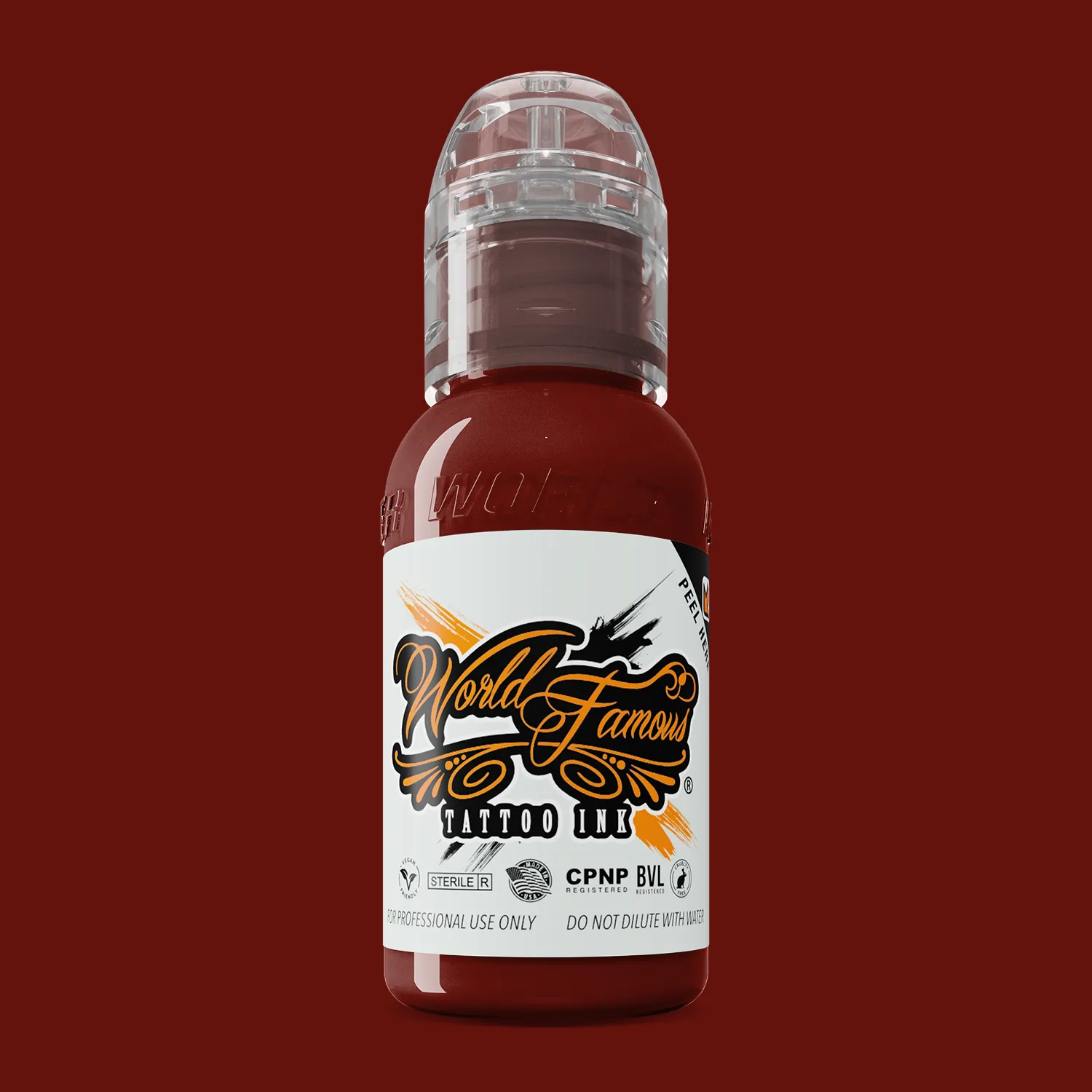 World Famous Primary #2 Red Square Ink 1oz
