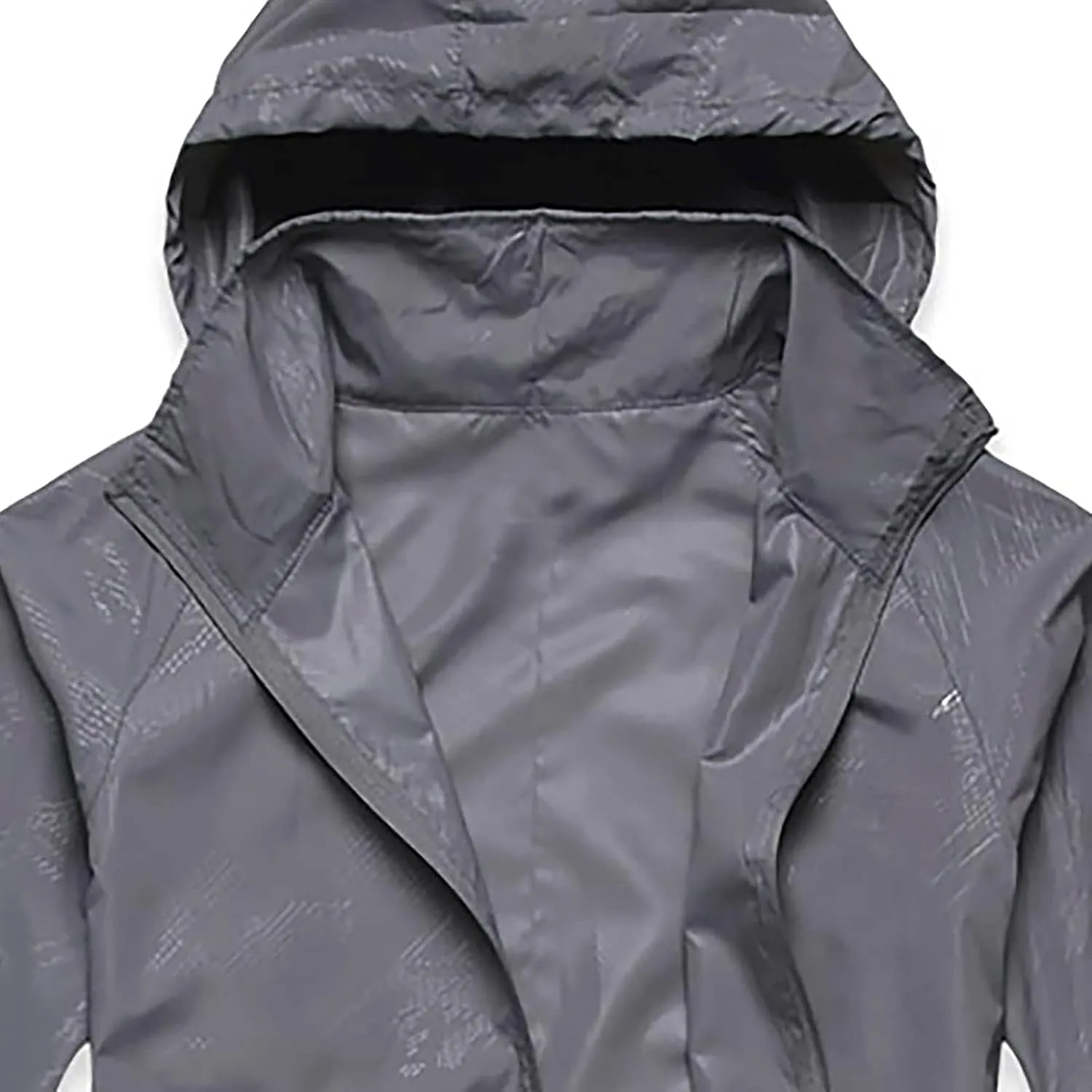 Ymosrh Men's Work Jackets Lightweight Waterproof Windbreaker Rain Jacket Packable with Hood for Hiking Travel, XS-3XL